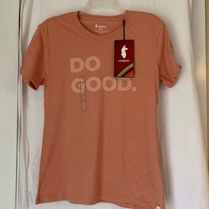 USED. Cotopaxi Peach Short Sleeve Tee